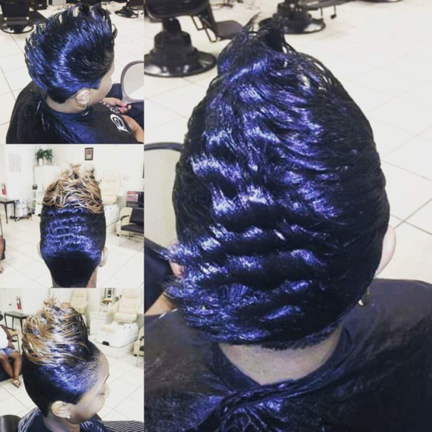 Precision cut short hair styles